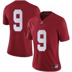 Women's Alabama Crimson Tide #9 Jordan Battle Crimson Limited NCAA College Football Jersey 2403RLKB1